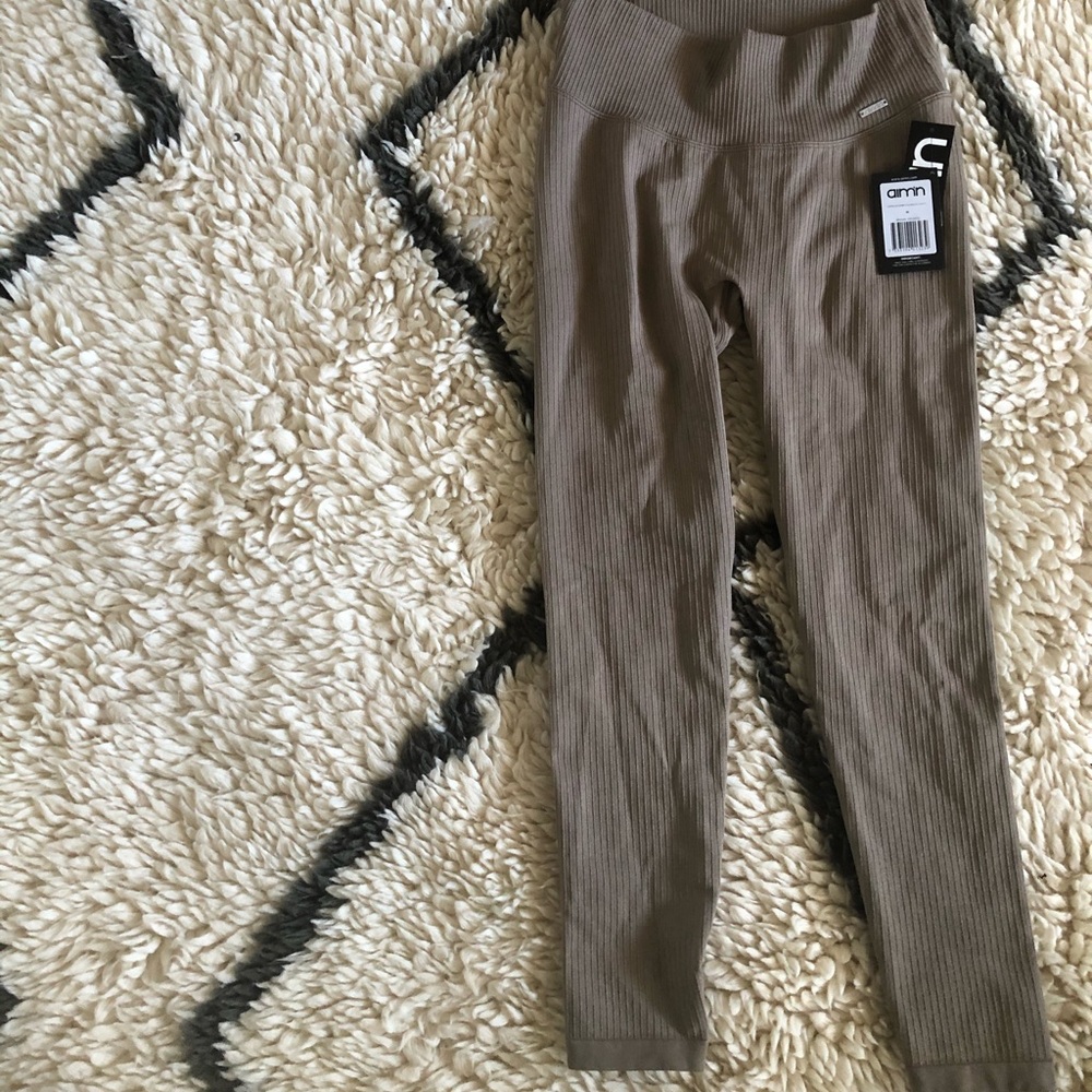 Aim’n Espresso ribbed seamless tights